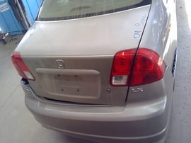 2004 HONDA CIVIC, SILVER, LX MODEL, 1.7L, AT.    A26329